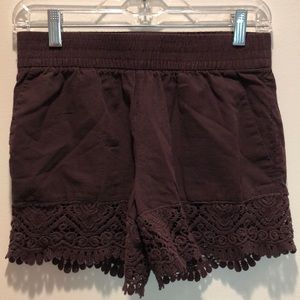 Purple shorts - H&M